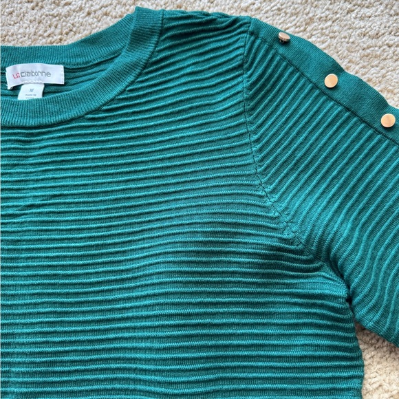 Liz Claiborne Ribbed Sweater - Picture 6 of 11